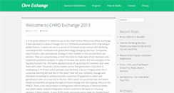 Desktop Screenshot of chro-exchange.com